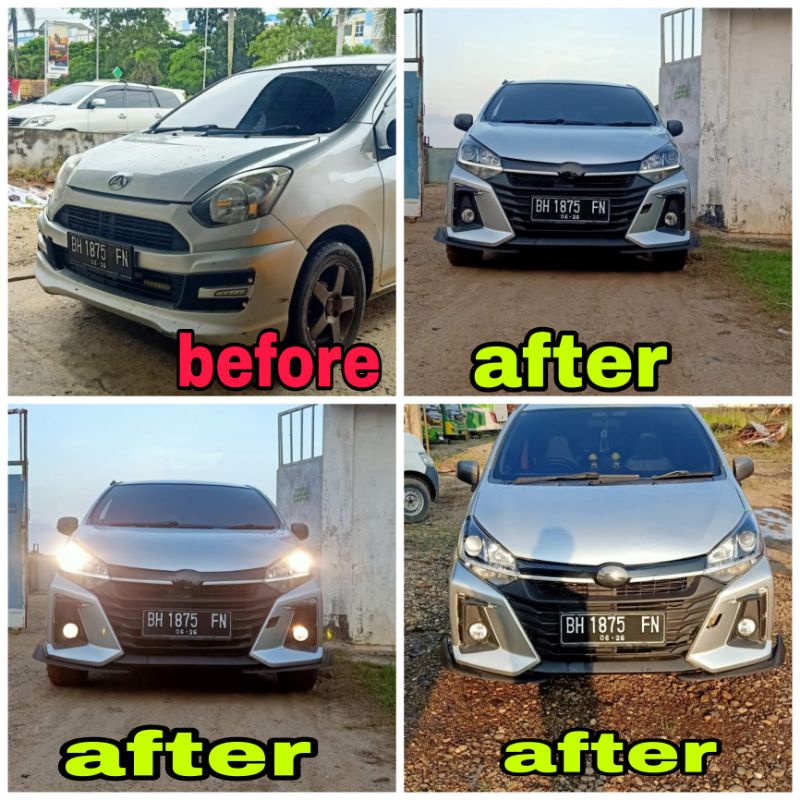 Jual paket upgrade ayla 1.0cc ke ayla facelift 2021 | Shopee Indonesia