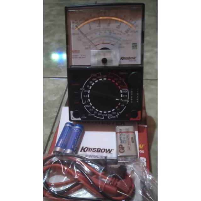 Jual Multitester krisbow analog medium murah original kw06300 Shopee Indonesia