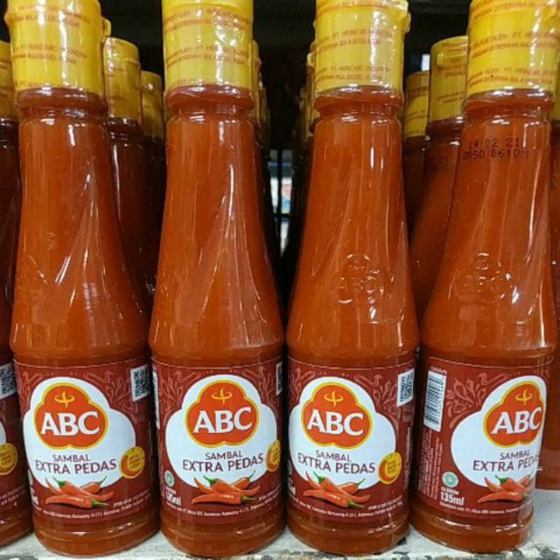 Jual Abc Sambal Extra Pedas 135ml Shopee Indonesia