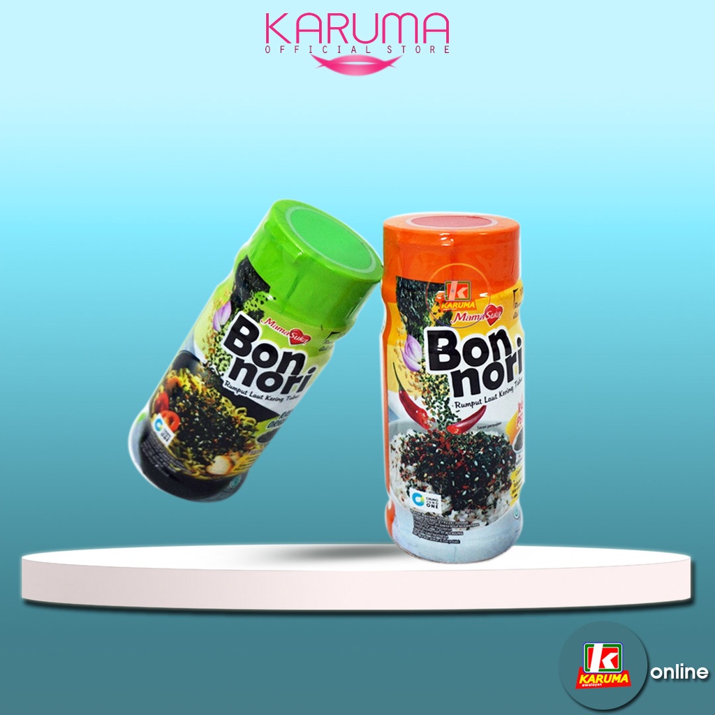 Jual Bon Nori Original MamaSuka, Bon Nori Pedas 30gr1, Sambal Tabur Bon