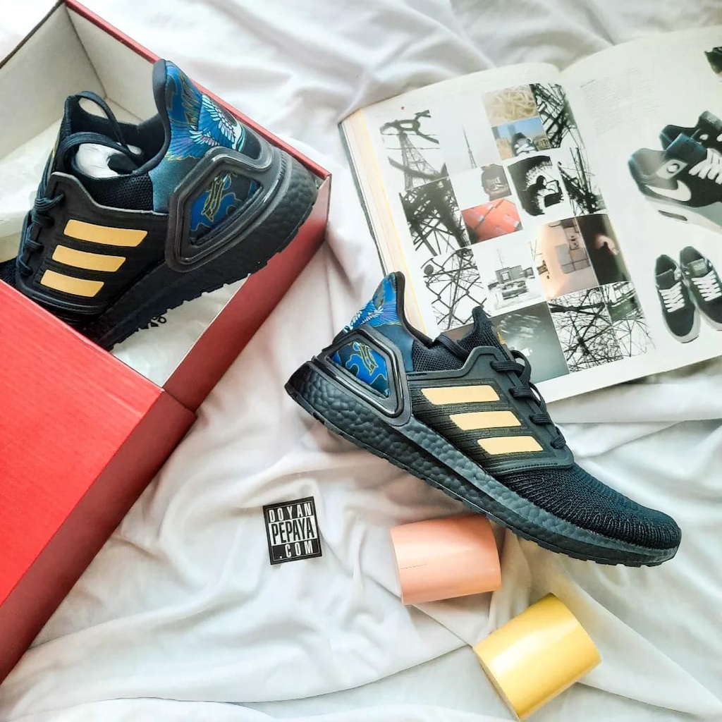 Adidas ultra boost 20 chinese 2024 new year black gold (2020)