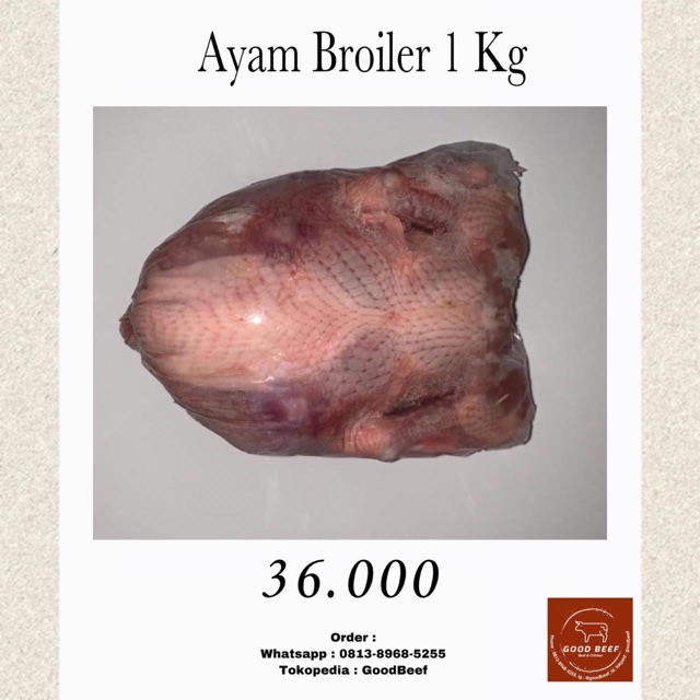 Jual Ayam Broiler 1 Kg | Shopee Indonesia