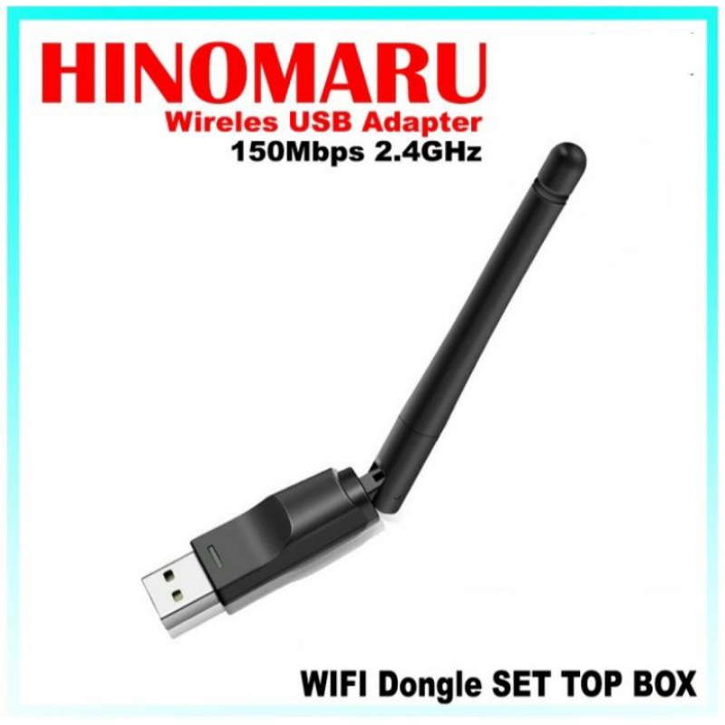 Jual DONGLE WIFI USB HINOMARU SUPPORT SEMUA MERK SET TOP BOX | Shopee ...