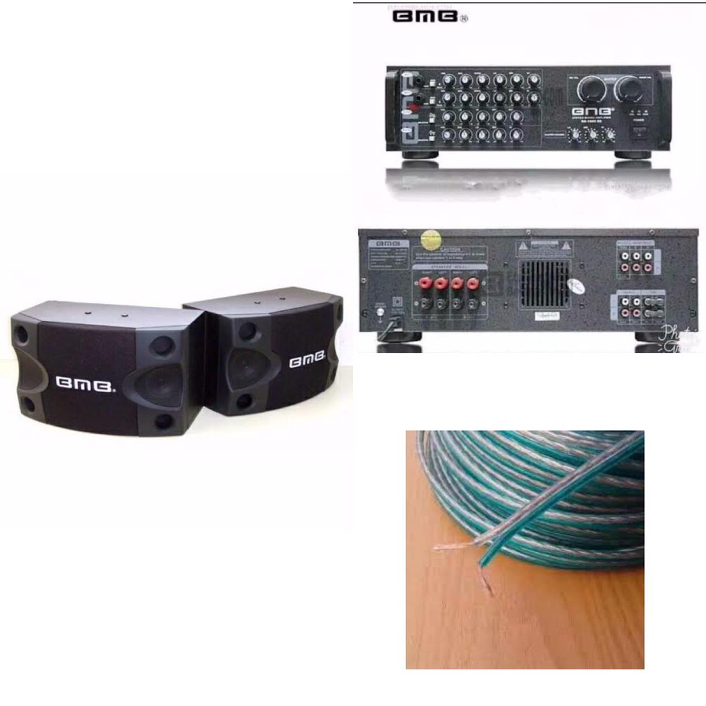 Jual BMB Paket Karaoke BMB Power Amplifier BMB 8 Inch Speaker Bmb Ampli ...