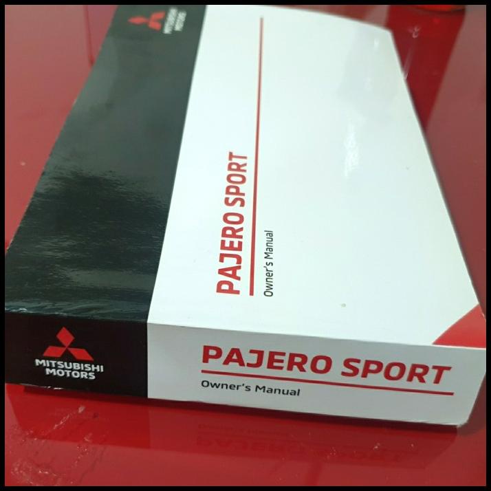 Jual Buku Panduan Manual Book Mitsubishi New Pajero Sport Dakar 2021