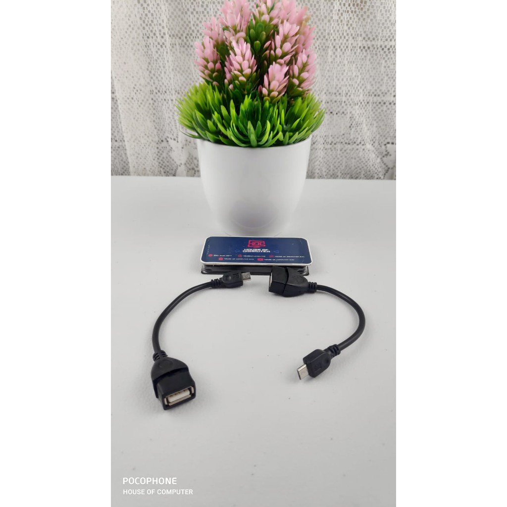 Jual Kabel konektor OTG Micro USB | Shopee Indonesia