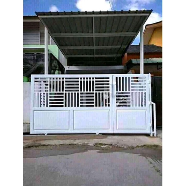 Jual PAGAR DORONG MINIMALIS / PAGAR BESI MURAH | Shopee Indonesia