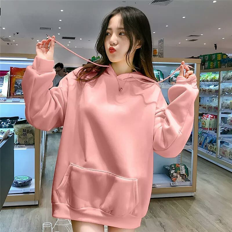 Jual sweater HOODIE POLOS UNISEX Shopee Indonesia