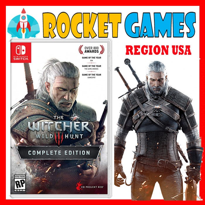 Jual (READY) Nintendo Switch THE WITCHER 3 WILD HUNT COMPLETE EDITION ...
