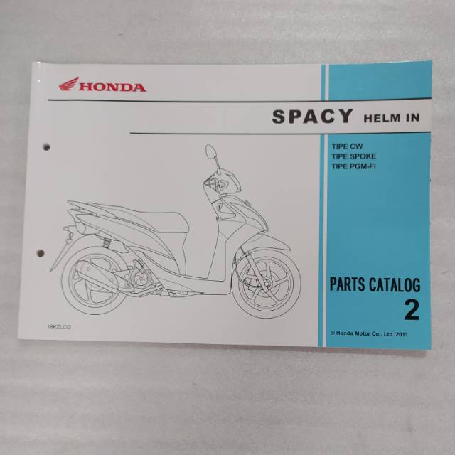 Jual Katalog Honda Spacy Helm In 18KZLC12 | Shopee Indonesia