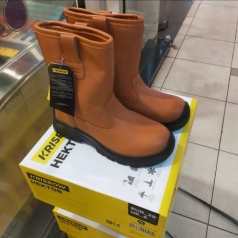 Jual Sepatu Safety Krisbow Hektor Original | Shopee Indonesia