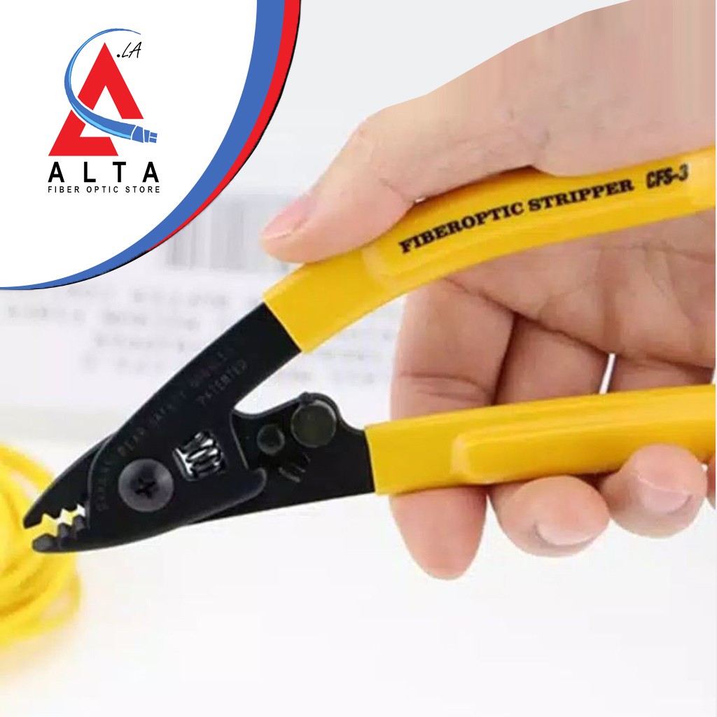 Jual Fiber optik stripper/tang striper alat kupas kabel | Shopee Indonesia