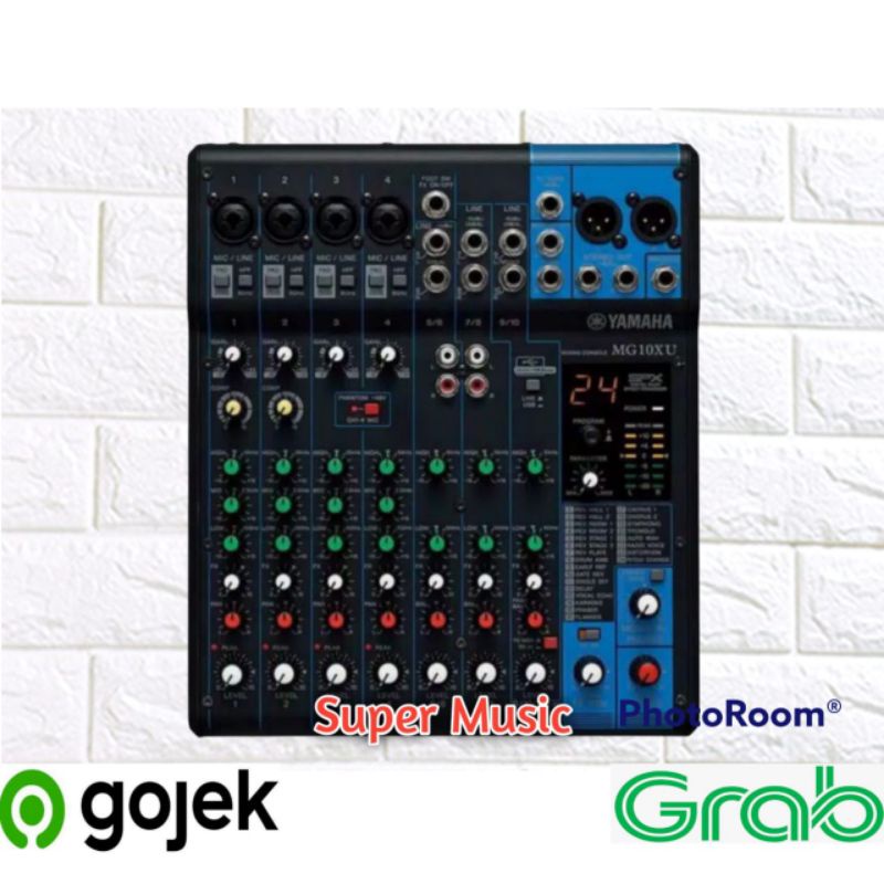 Jual Mixer Yamaha Mg10Xu /Mg 10 Xu / Mg10 Xu ( 10 Channel ) Shopee