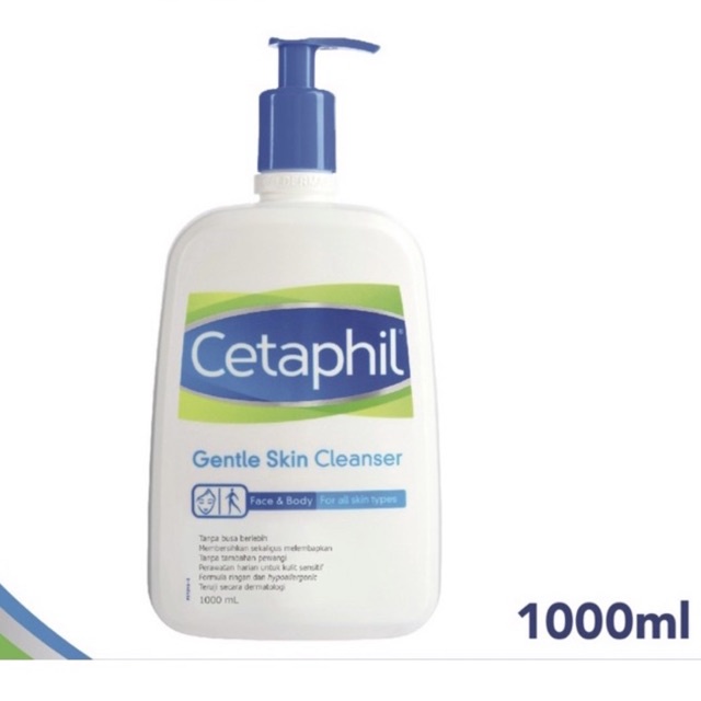 Jual Cetaphil Gentle Skin Cleanser 1liter, Cetaphil Gentle Skin ...