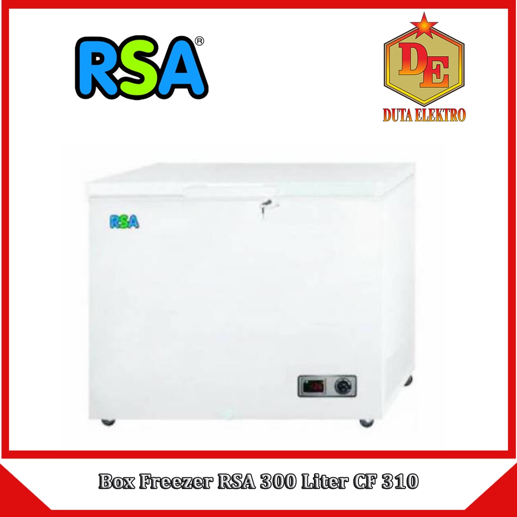 Jual Box Freezer RSA CF 310 Chest Freezer 300 Liter | Shopee Indonesia