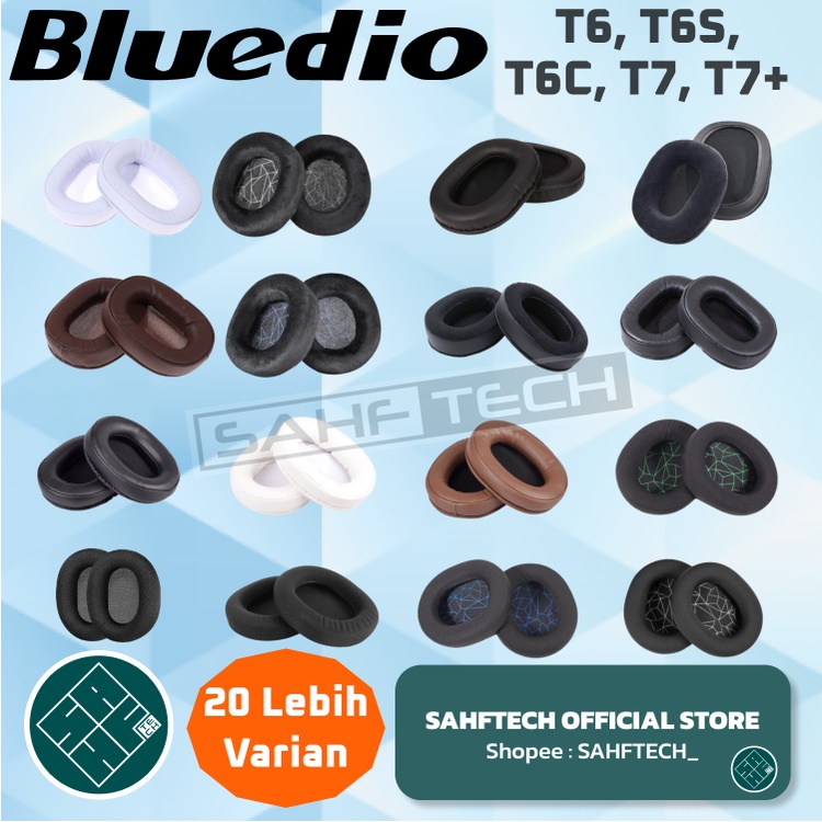 Cuscinetti Auricolari Di Ricambio In Similpelle Per Cuffie Bluedio T6, T6S, T6C, T7, T7+