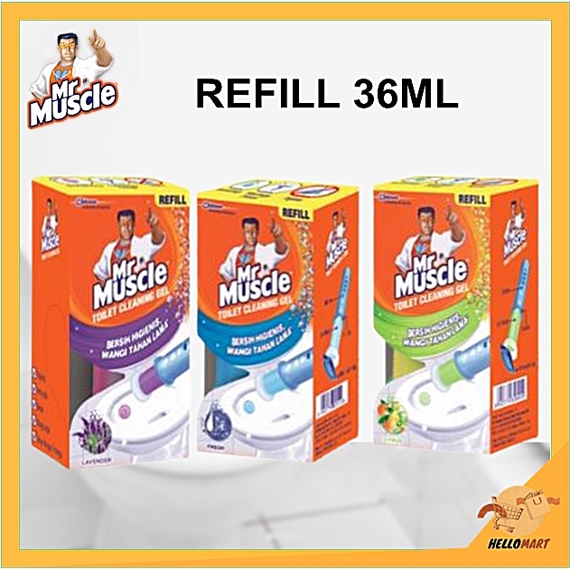 Jual ORIGINAL Mr. Muscle Toilet Cleaning Gel REFILL 36ml / Mr Muscle