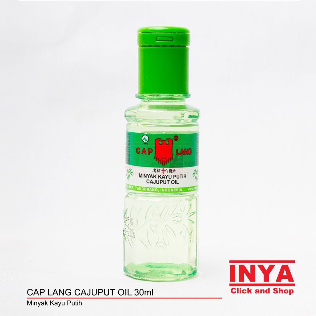 Jual MINYAK KAYU PUTIH CAP LANG - CAJUPUT OIL 30ml - Massage - Pijat ...