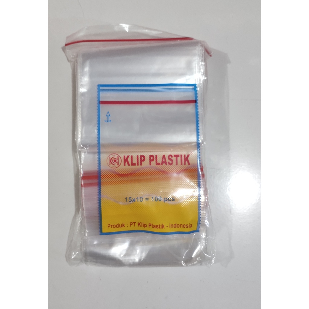 Jual Klip Plastik Top Quality Bening 3x5 4x6 5x8 6x10 7x10 10x15