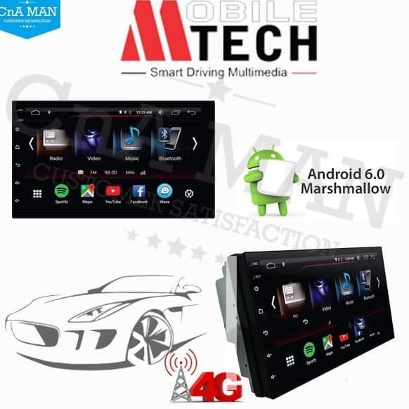Jual AVT Double Din Head Unit Android Universal 7 INCH SIM CARD 4G ...