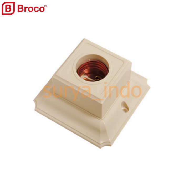 Jual FITTING LAMPU PLAFON E27 BROCO 300W 250V FITING PLAFON | Shopee ...