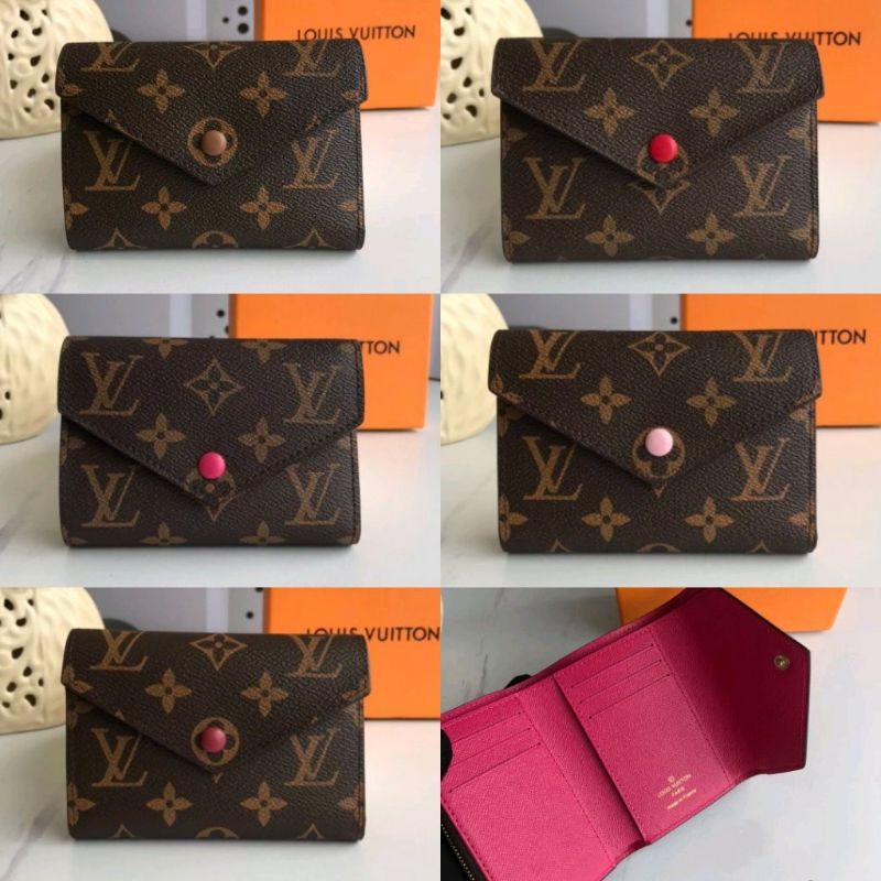 Jual Lv Victorine Wallet Flower Mirror Quality Dompet Wanita