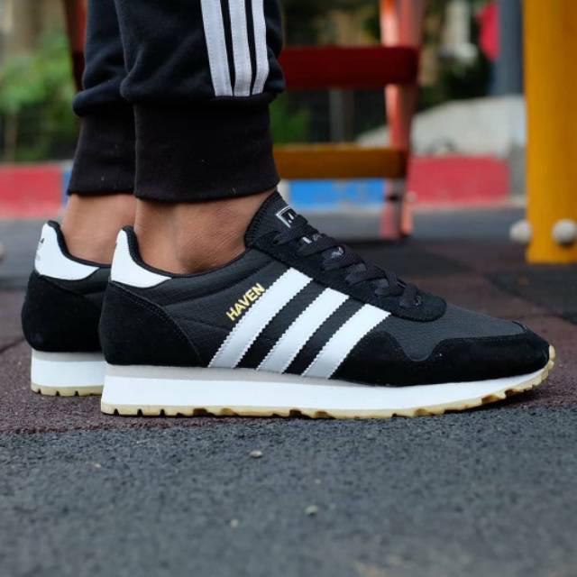 Adidas haven outlet black and white