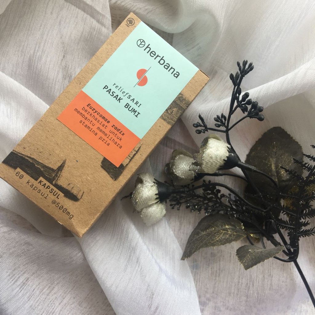 Jual Herbana Relief Sari Pasak Bumi 60 Kapsul Shopee Indonesia