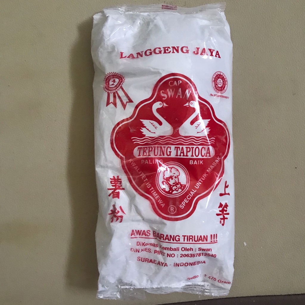 Jual Tepung Tapioka Kanji Cap Swan Gram Shopee Indonesia