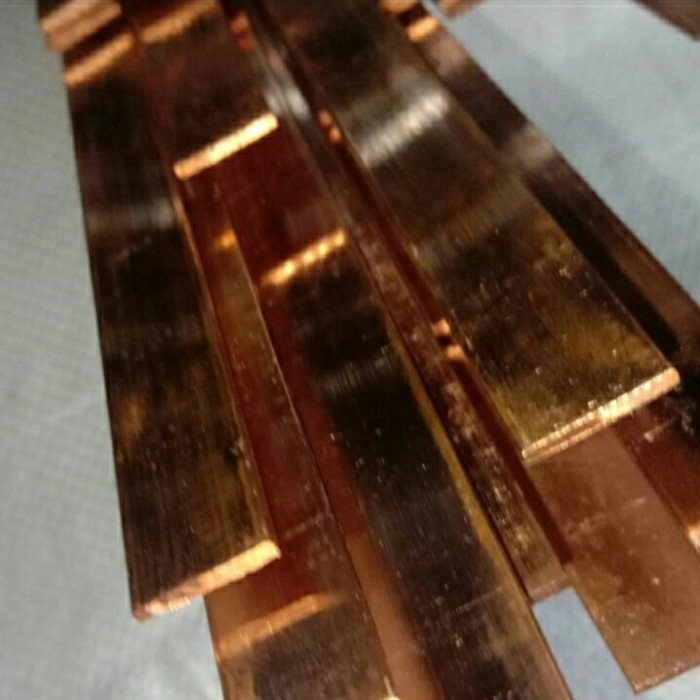 2 Barres En Cuivre Pur 99,9% - 4x20x100 Mm, Plaque Plate Pour Bricolage électrique, Métallurgie Et Applications Industrielles