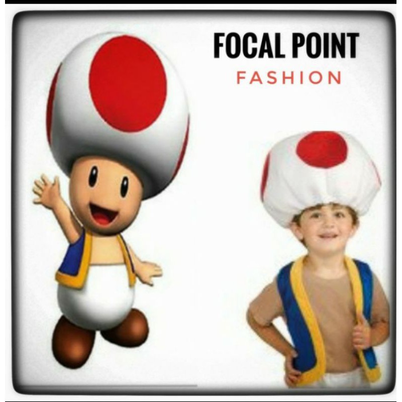 Super Mario Toad Kostm
