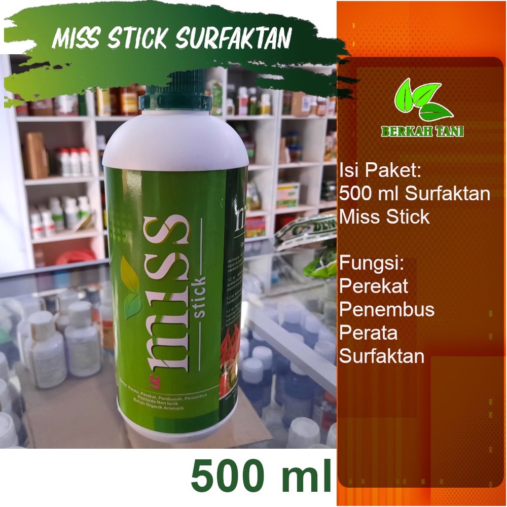 Jual MissStick 500 ml Surfaktan Perekat Penembus Perata Insektisida ...