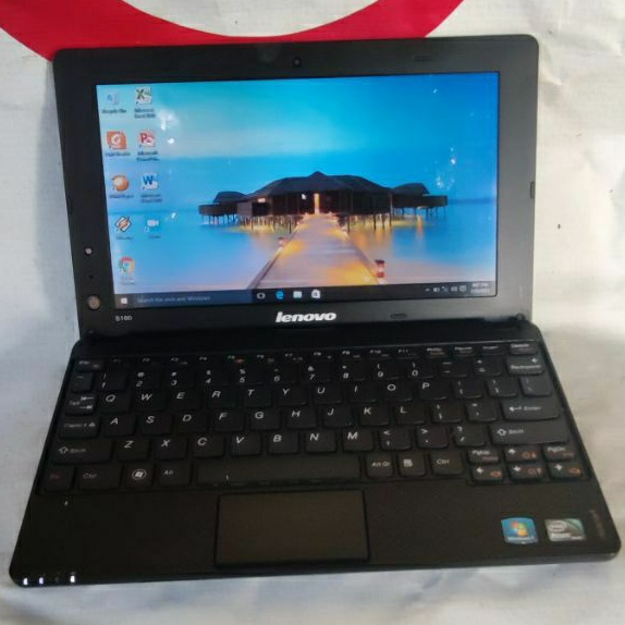 Jual Netbook & Laptop Murah Lenovo S10 lengkap windows+ Aplikasi ...