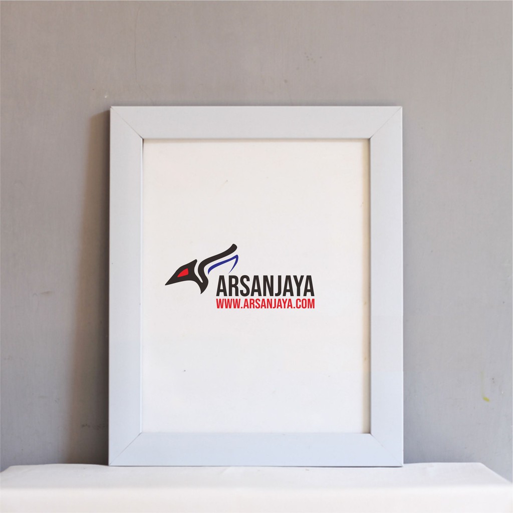 Jual [ BINGKAI MINIMALIS ] BINGKAI PUTIH 40x60 | Shopee Indonesia
