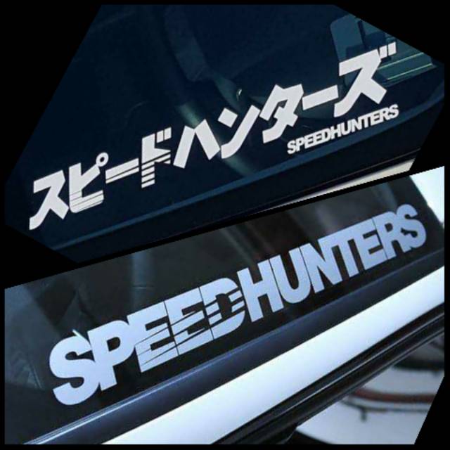 Jual stiker speed hunters cutting sticker Speedhunter kanji jepang ...