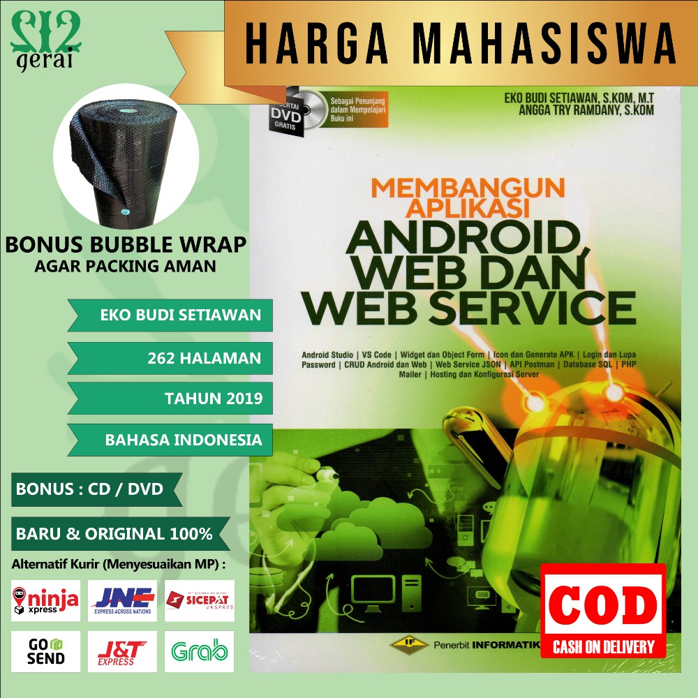 Jual Buku Membangun Aplikasi Android Web Dan Web Service Eko Budi Setiawan Harga Mahasiswa