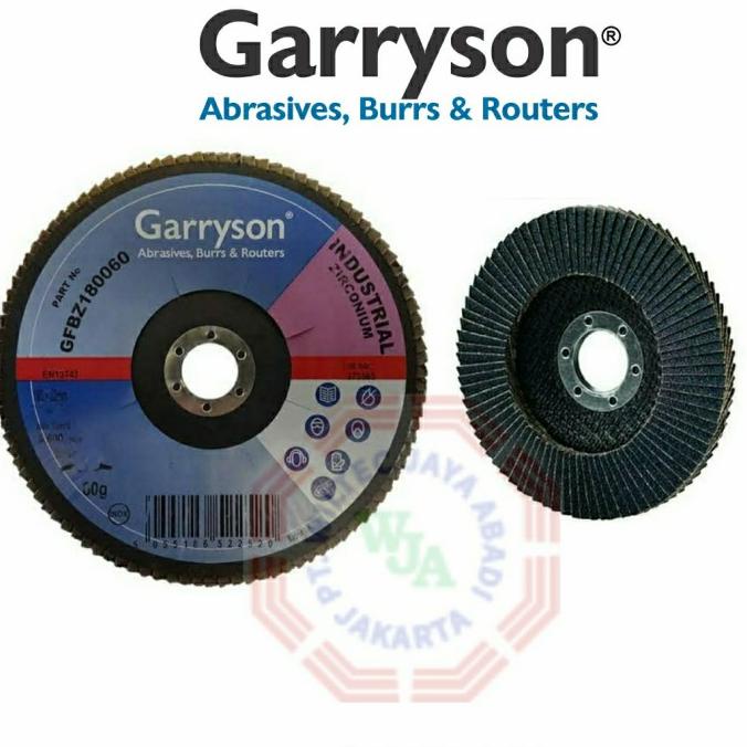 Jual Garryson Flap disc GFBZ180 / Gurinda Amplas susun 7" (180 mm