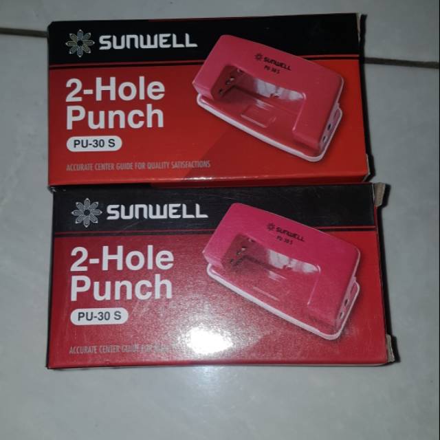 Jual Two Hole Punch alat untuk melubangi kertas atau alat plong kertas
