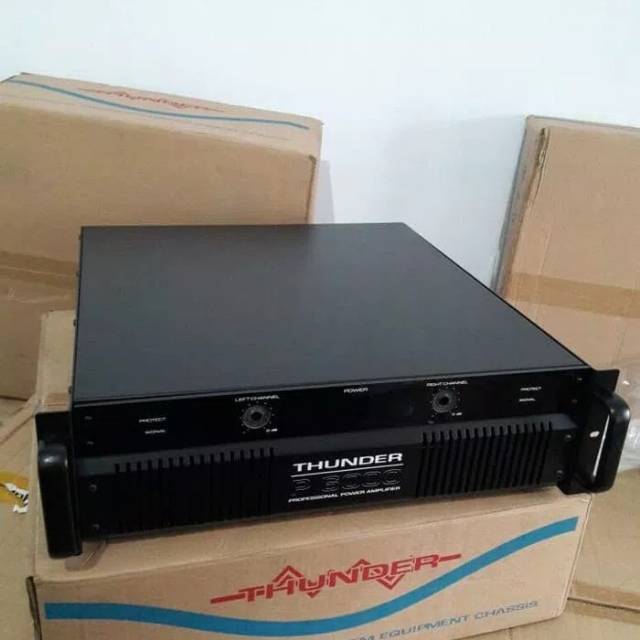 Jual Box power amplifier thunder p6000 | Shopee Indonesia