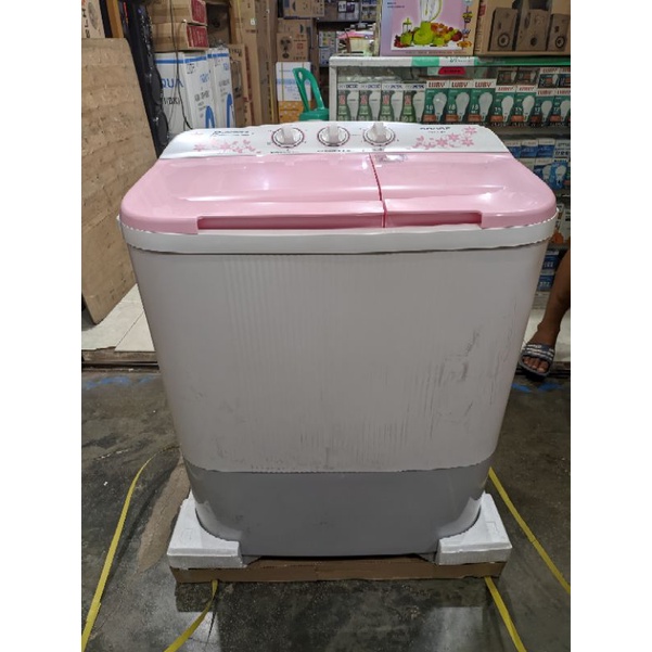 Jual MESIN CUCI SHARP 7 KG MESIN CUCI 2 TABUNG 7KG SHARP GARANSI RESMI