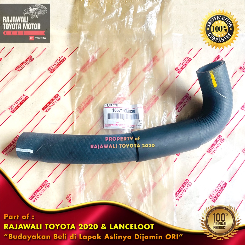 Jual Selang Radiator Atas Vios 2003-2007 Gen1 Karet Inlet New Garansi ...