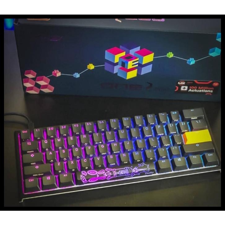 Jual Ducky One 2 Mini Rgb 60% (Black) Mechanical - Gaming Keyboard ...