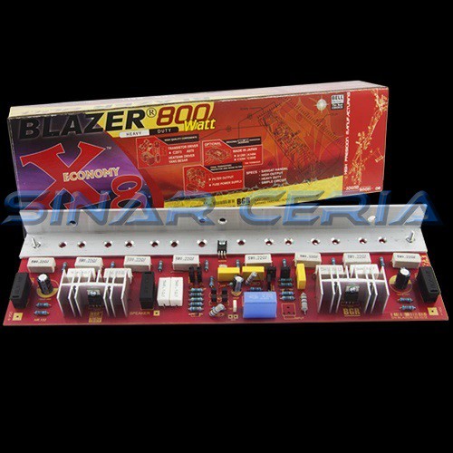 Jual Kit Modul Blazer X8 Bell Power Amplifier Blazer 800w Mono X8