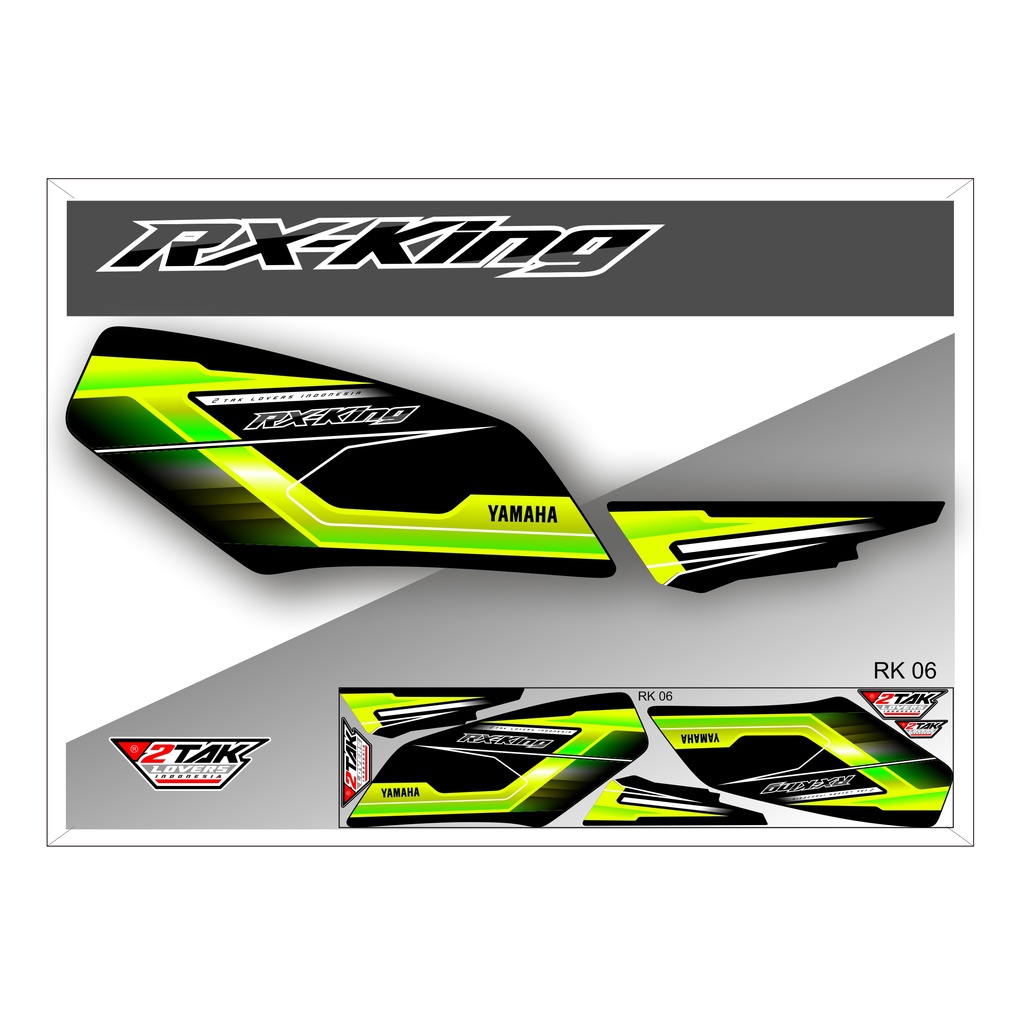Jual STIKER STRIPING YAMAHA RX KING VARIASI RACING SANGAT COCOK BUAT