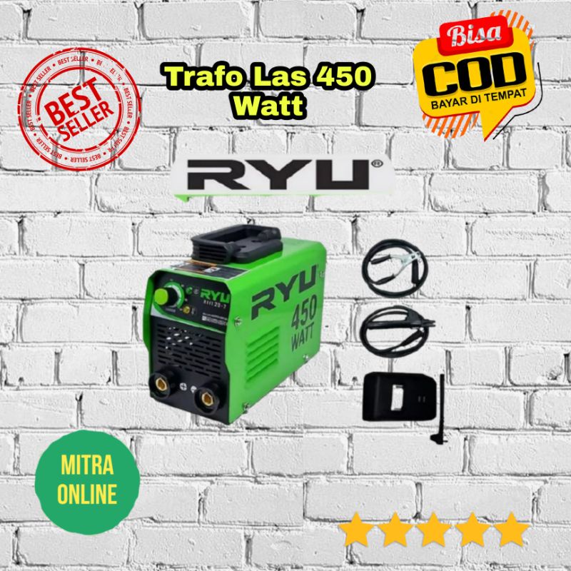 Jual Mesin Las Listrik Trafo Las Inverter Igbt Watt Ryu Rii