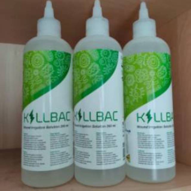 Jual KILLBAC WOUND IRRIGATION BOTOL 350 ML cairan pembersih luka ...