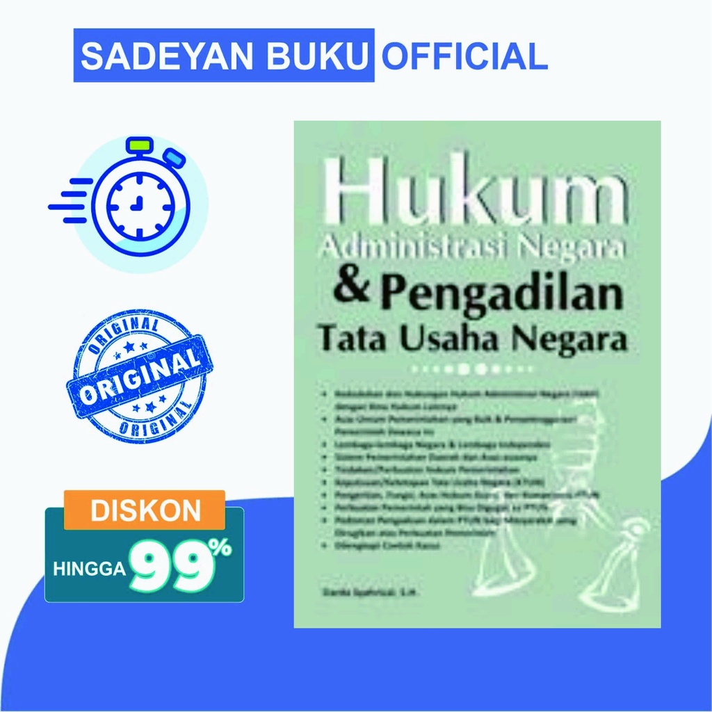 Jual Hukum Administrasi Negara Peradilan Tata Usaha Negara Darda