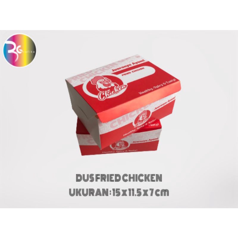 Jual Dus Kotak Fried Chicken X Pcs Shopee Indonesia