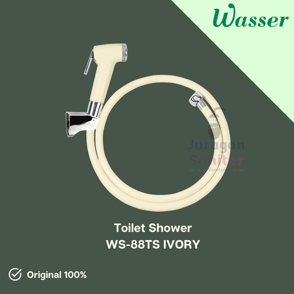 Jual Wasser Toilet Shower WS 88TS IVORY Semprotan Kloset Ivory | Shopee ...