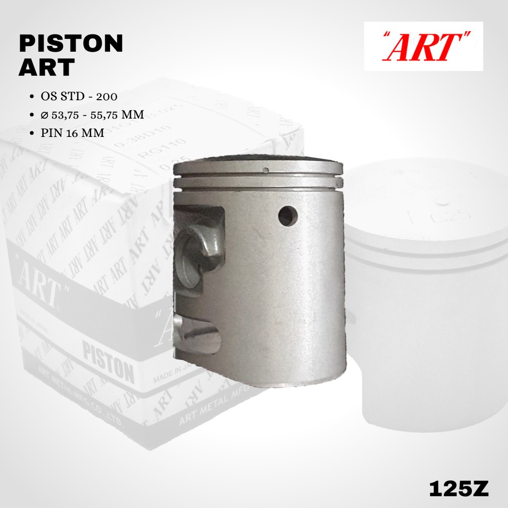 Jual Seher Piston ART 125z pin 16 os std 200 Shopee Indonesia